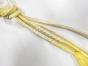 未使用品　正絹　手組帯締め